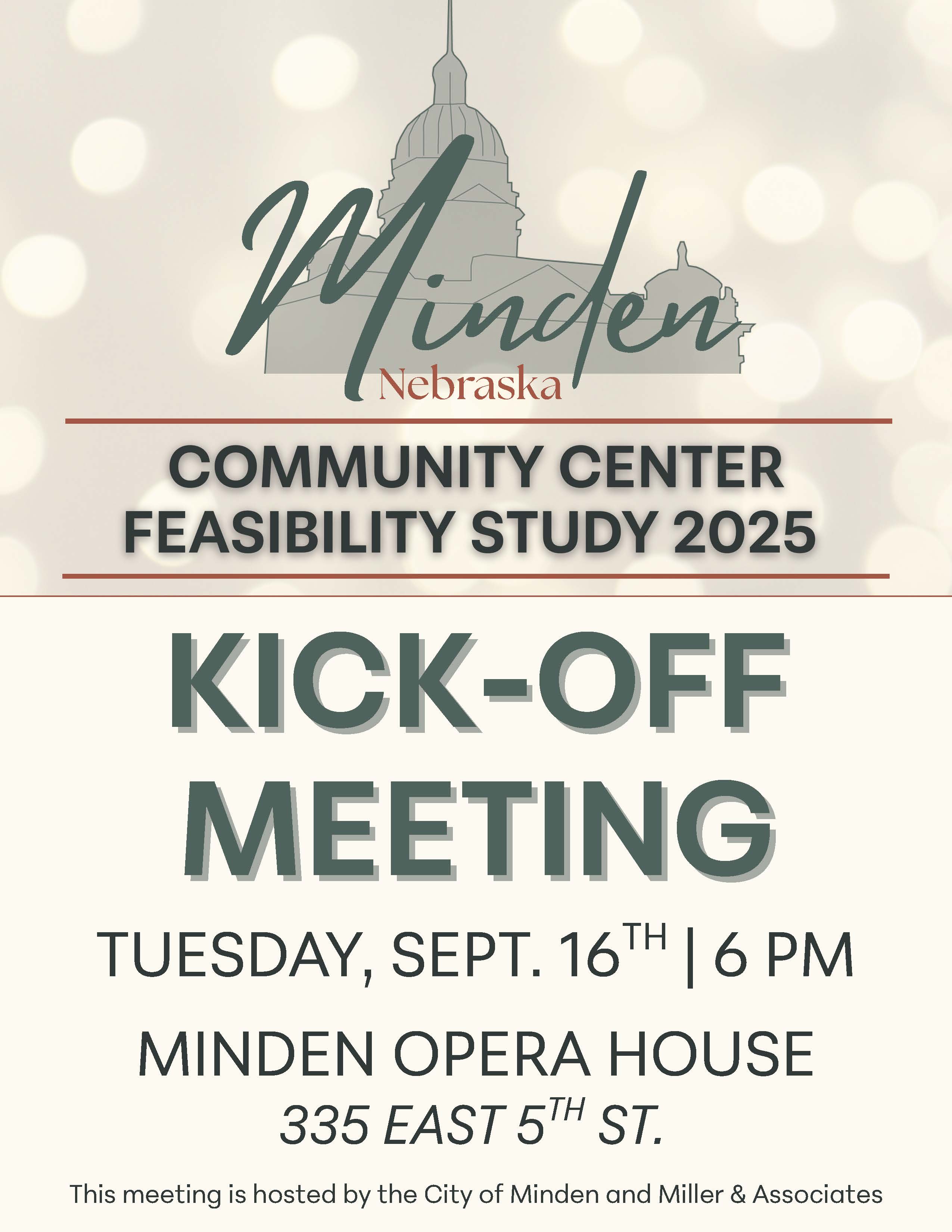 Kick off meeting flier