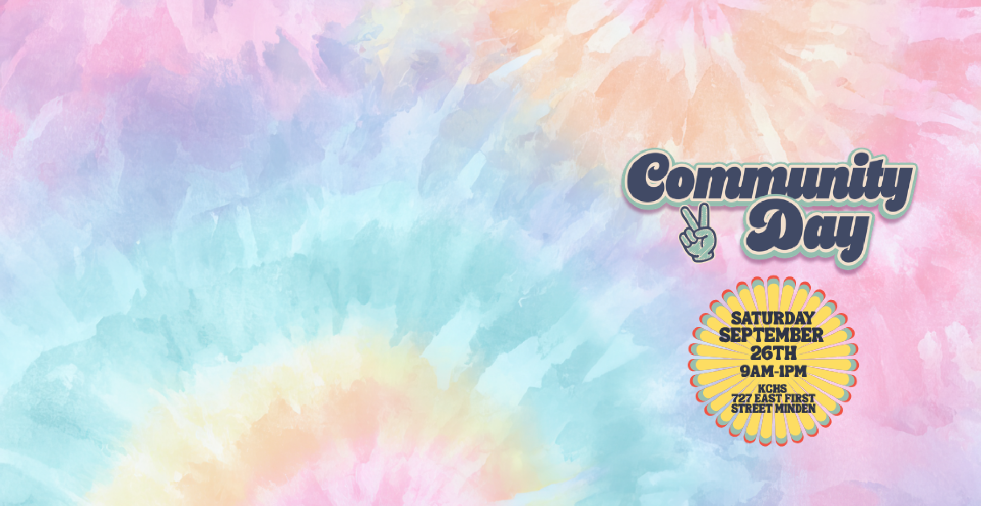 Community Day Logo with September 26th Date