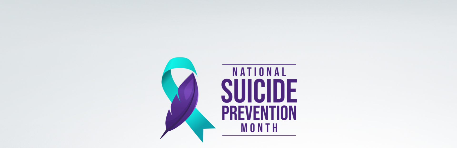 Suicide Prevention Month Ribbon