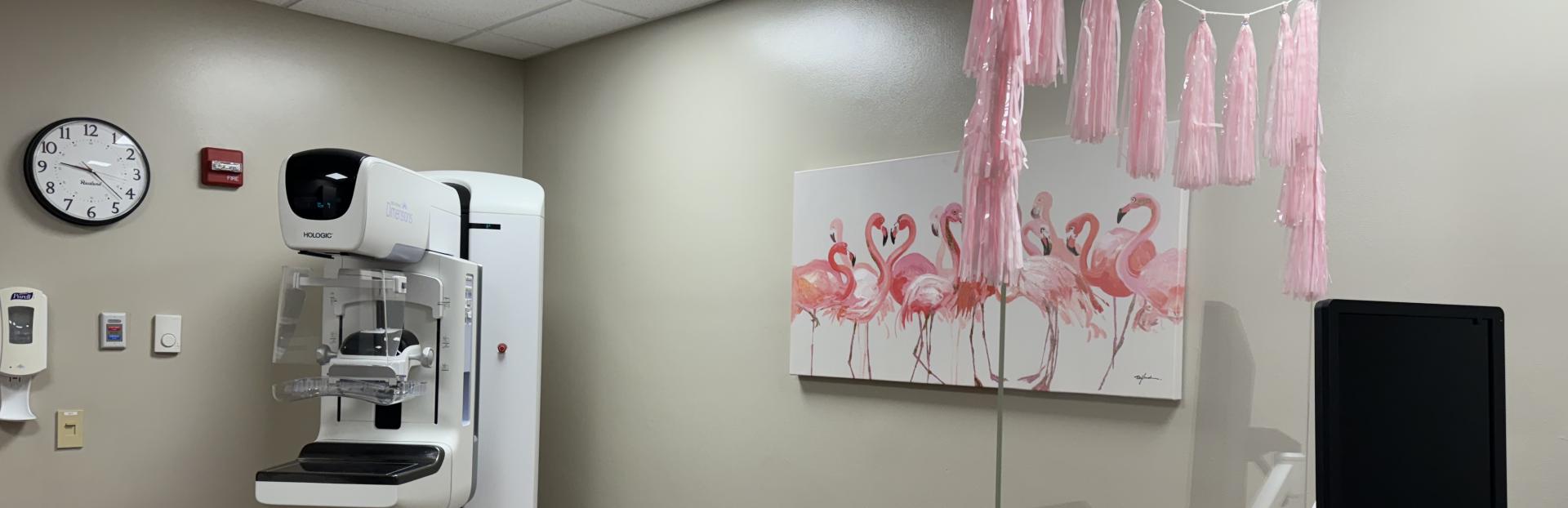 3D mammography machine