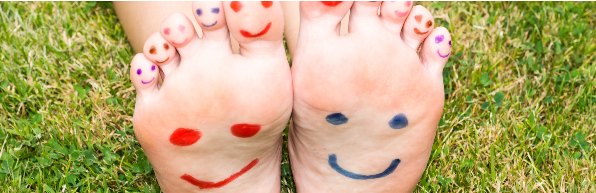 Feet with Happy faces