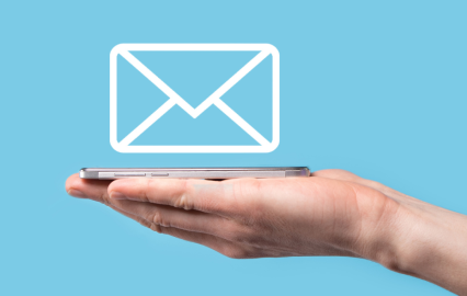 Hand with Envelope