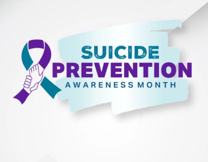 Suicide Prevention Awareness Month Logo