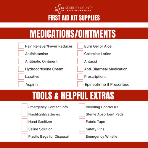 Basic First Aid Kit Supplies 2